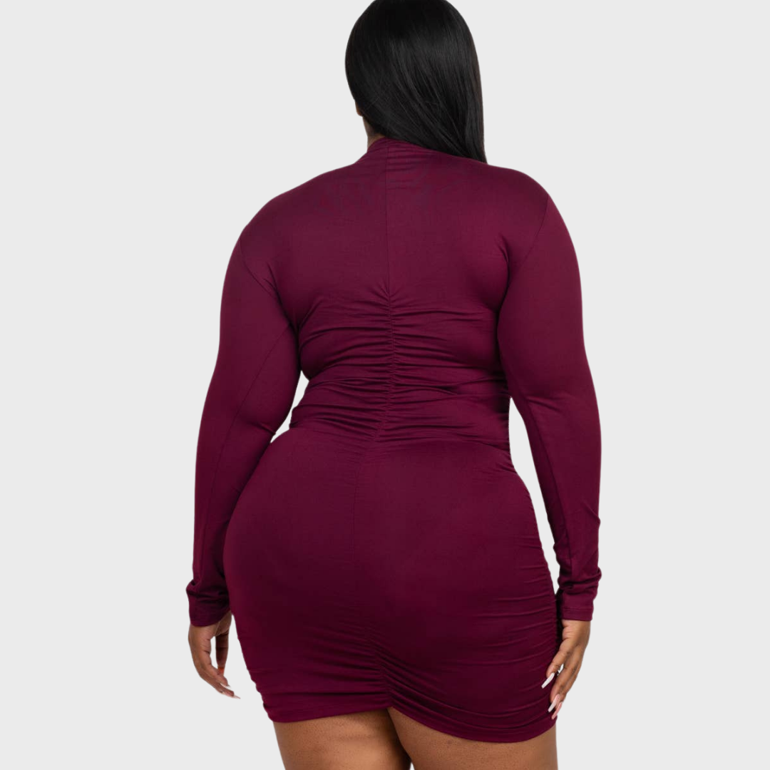 Party Starter Ruched Bodycon Dress