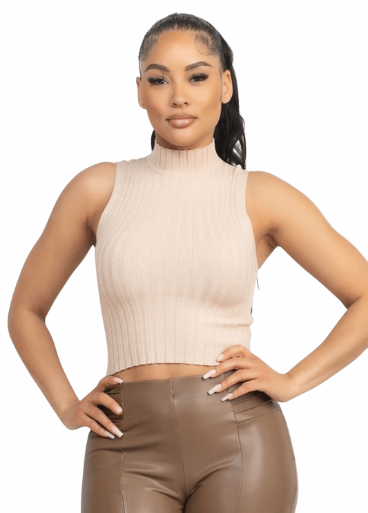 Eliana Mock Neck Top