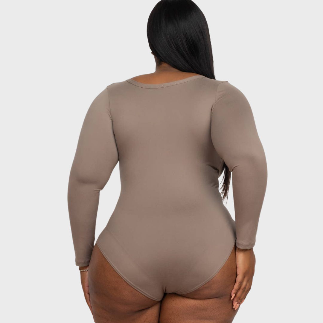At Ease Long Sleeve Bodysuit