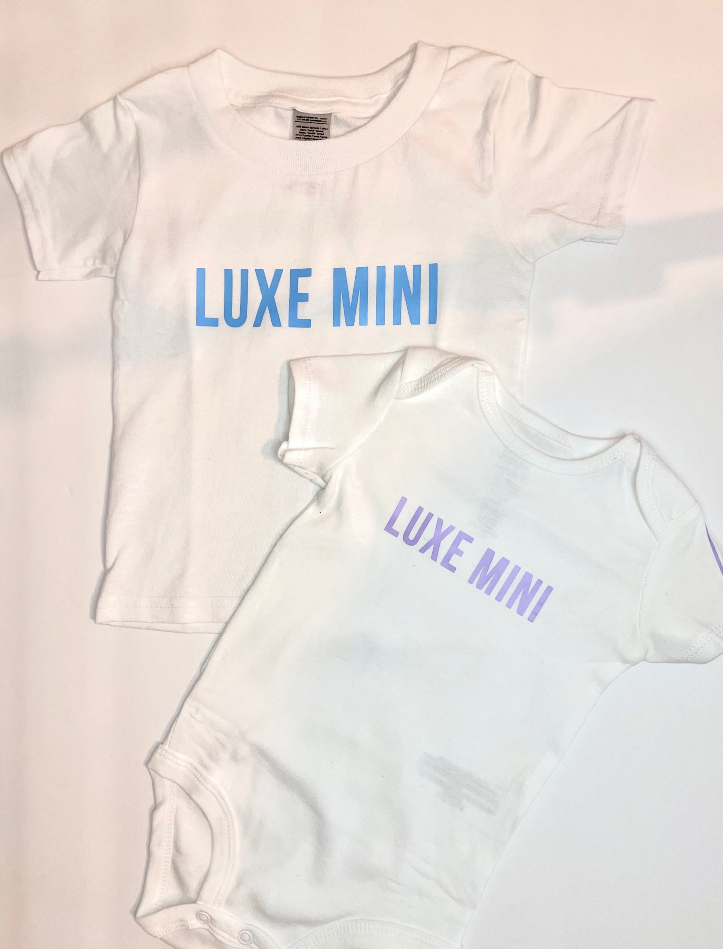 LUXE MINI infant onesies/tees