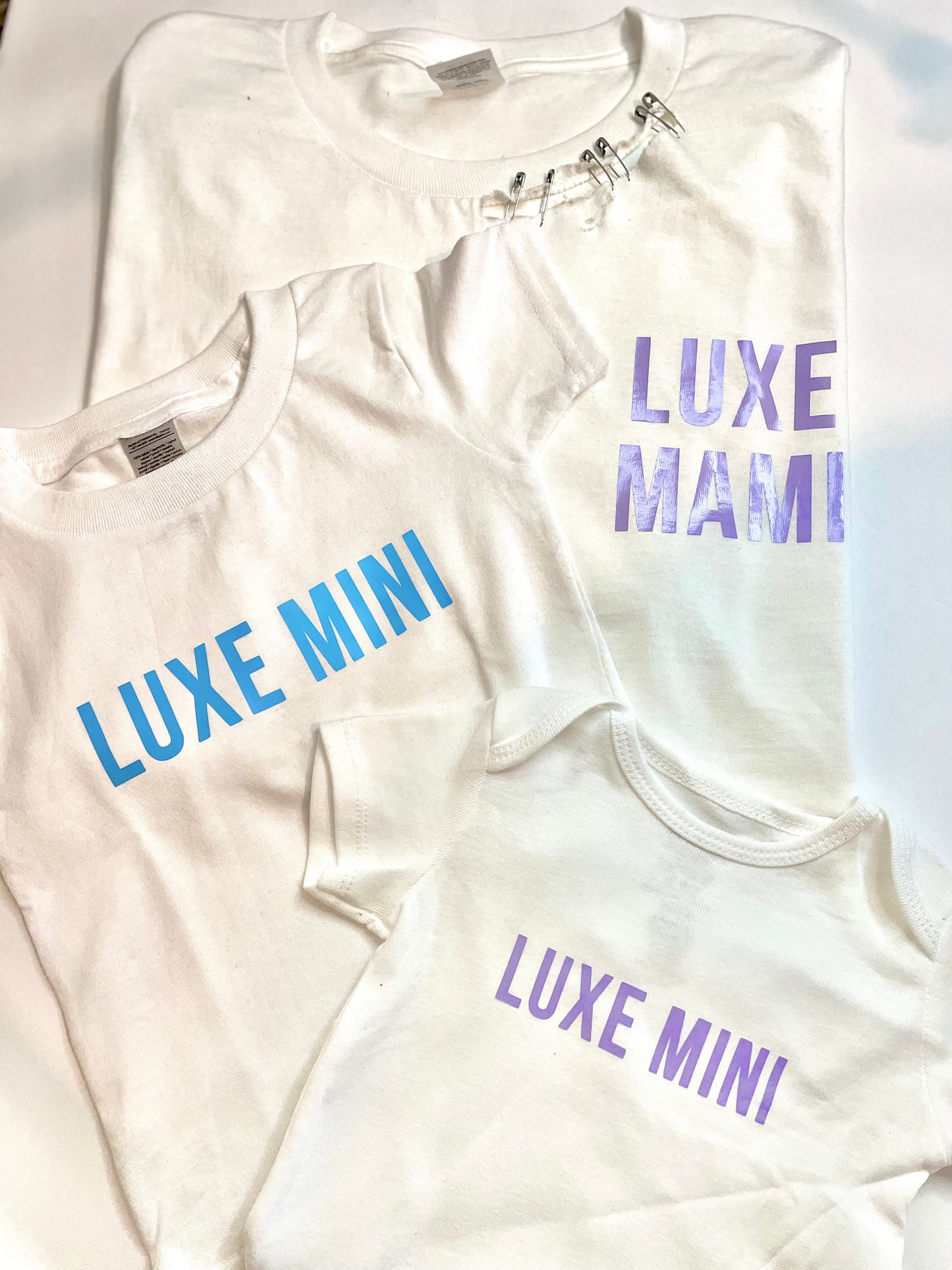LUXE MAMI/MAMA tees