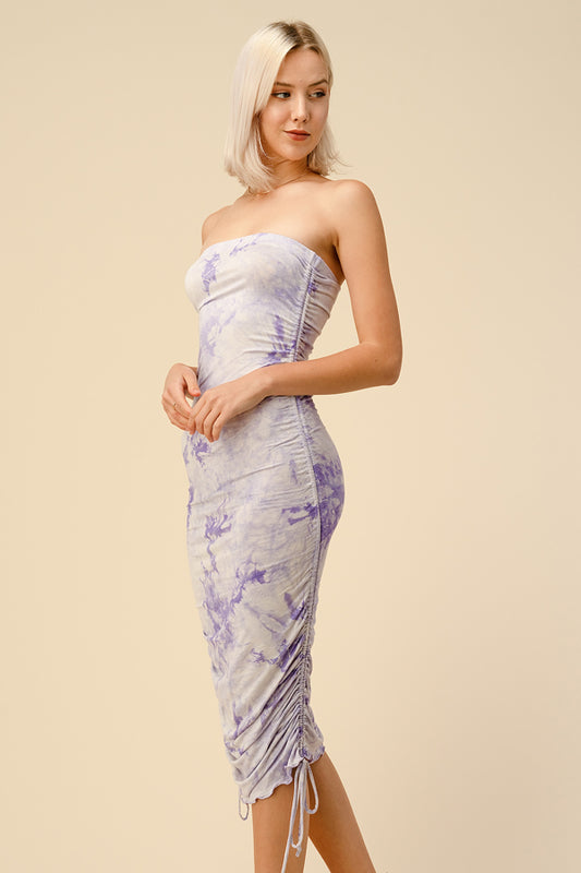 Miami Dreams Ruched Dress