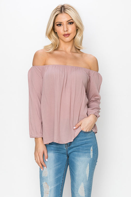 Free Spirit Off Shoulder Top