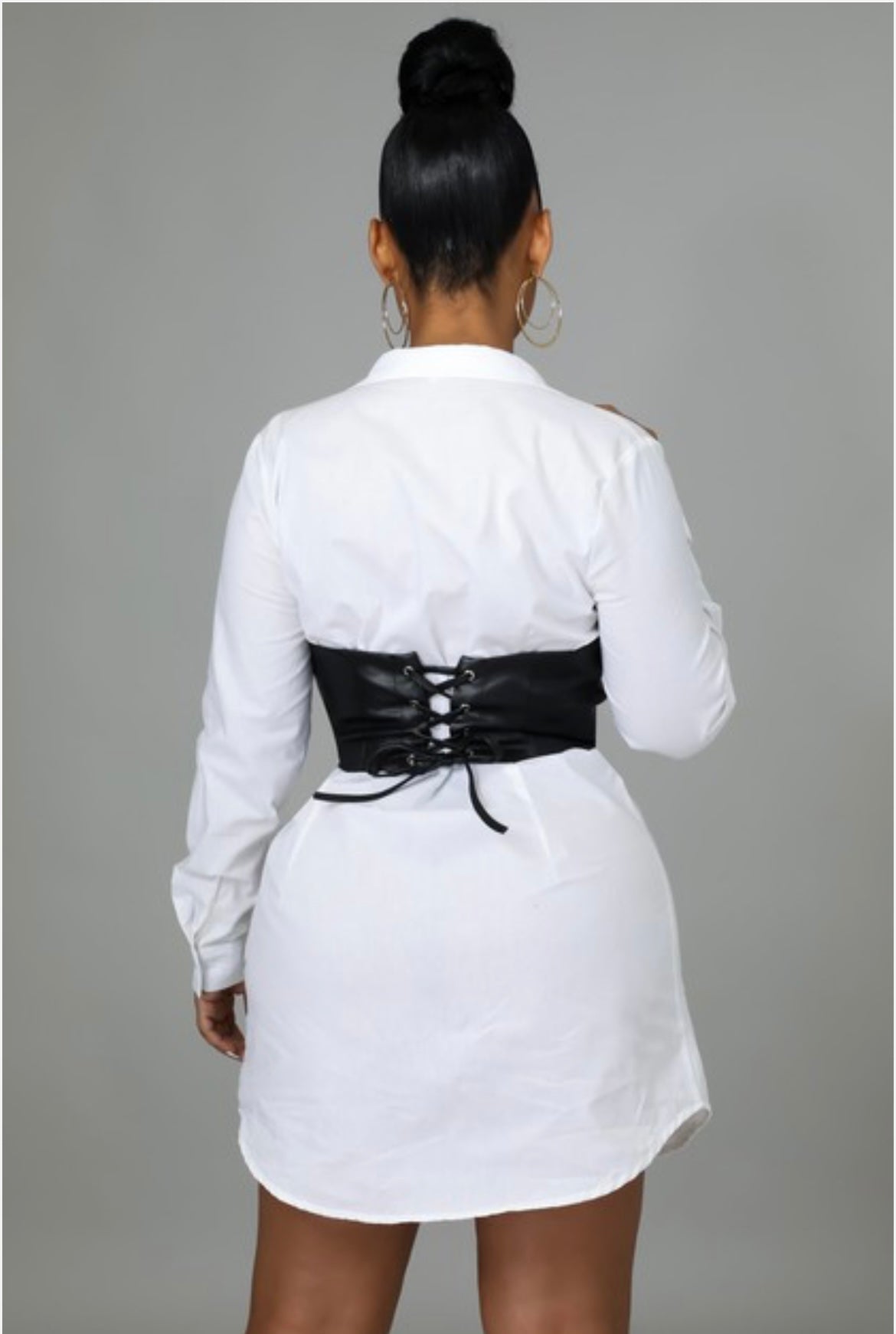She Means Business Collared Dress