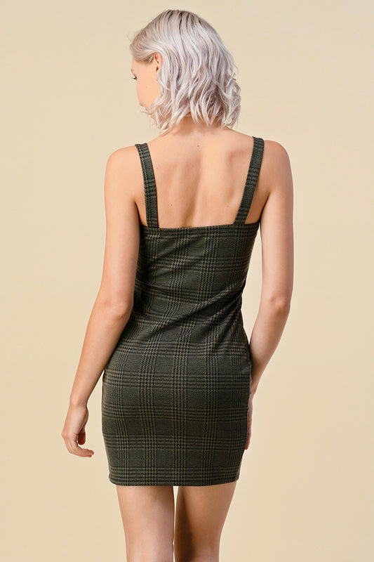 Sweet Kiss Square Neck Dress