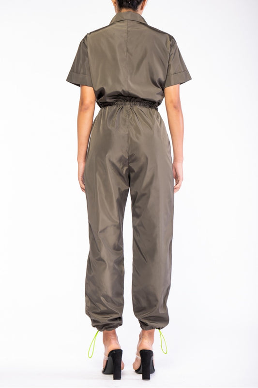 Get In Line Utility Jumpsuit