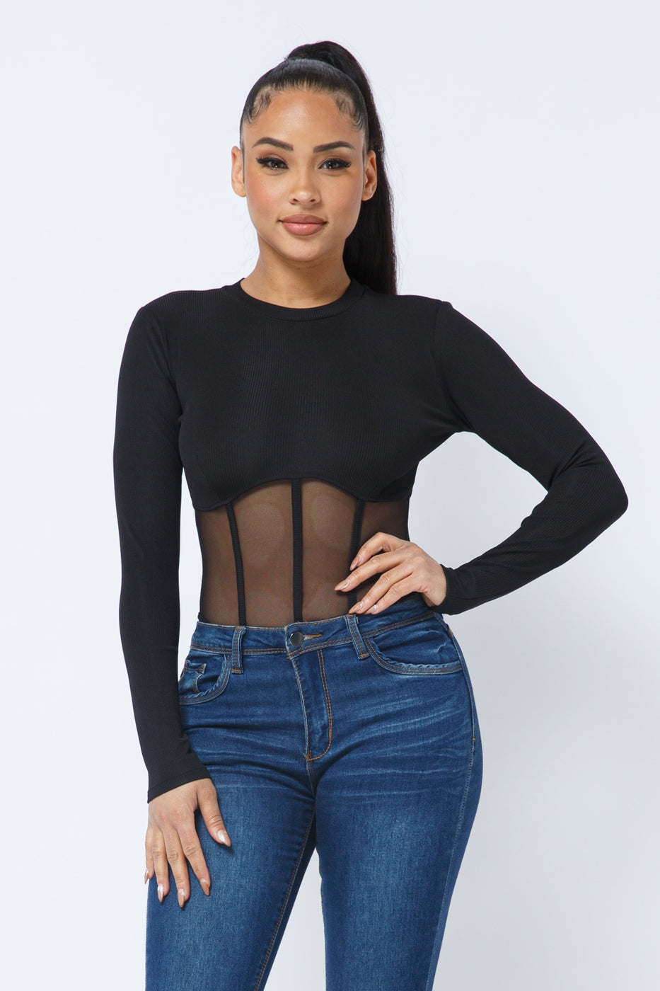 Don't Mesh Around Bodysuit