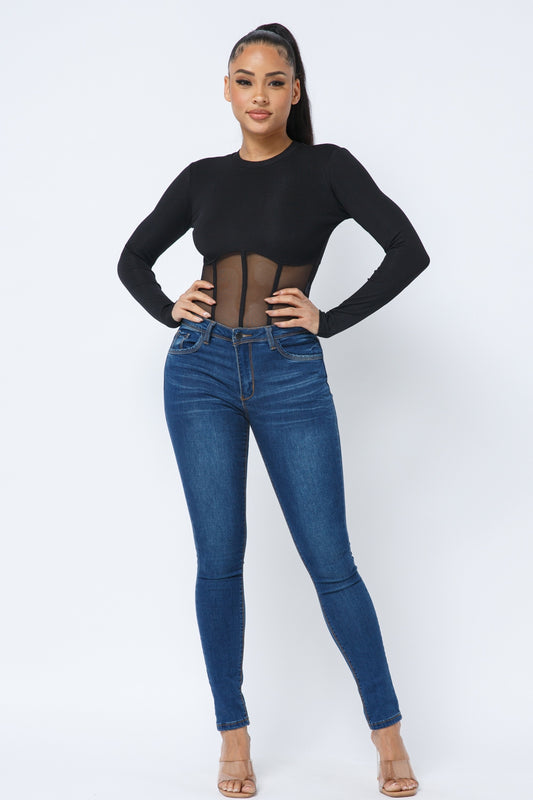 Don't Mesh Around Bodysuit