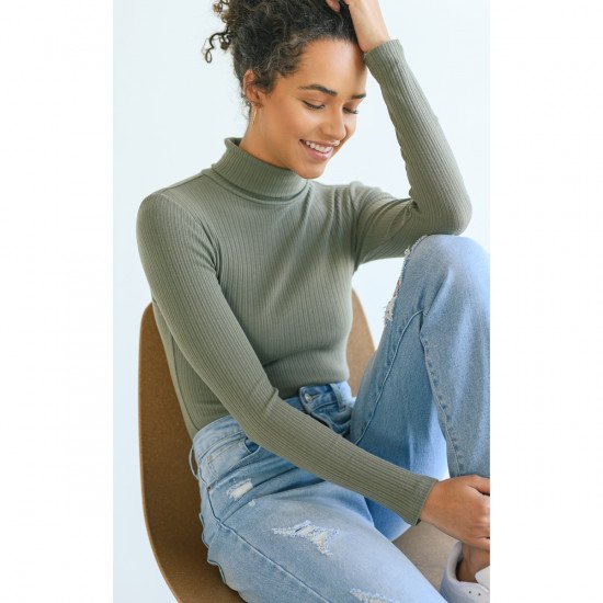 Zuri Turtleneck Bodysuit