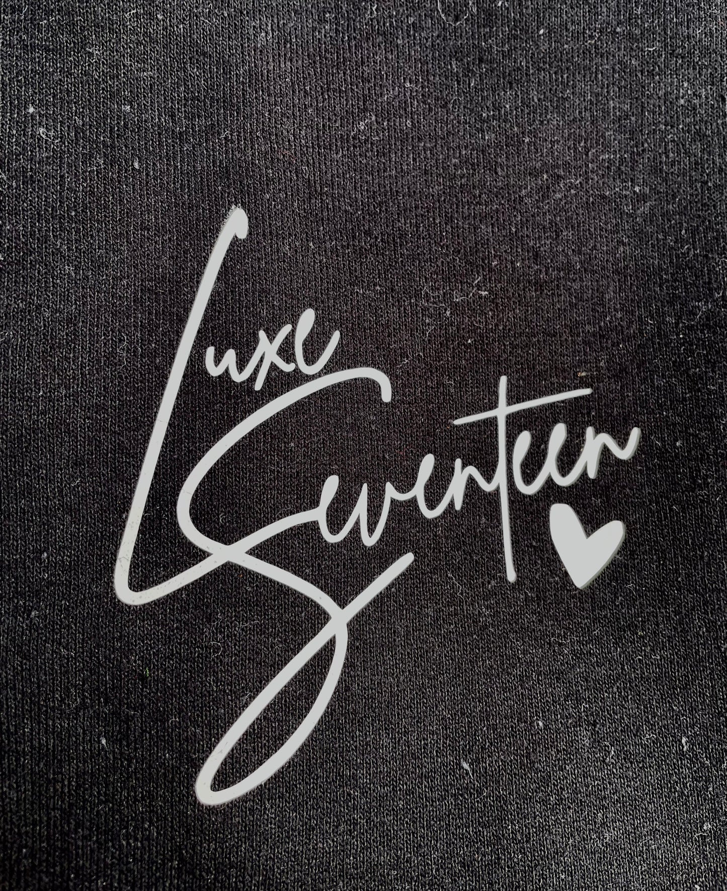 Luxe Seventeen Logo Sweatshirt