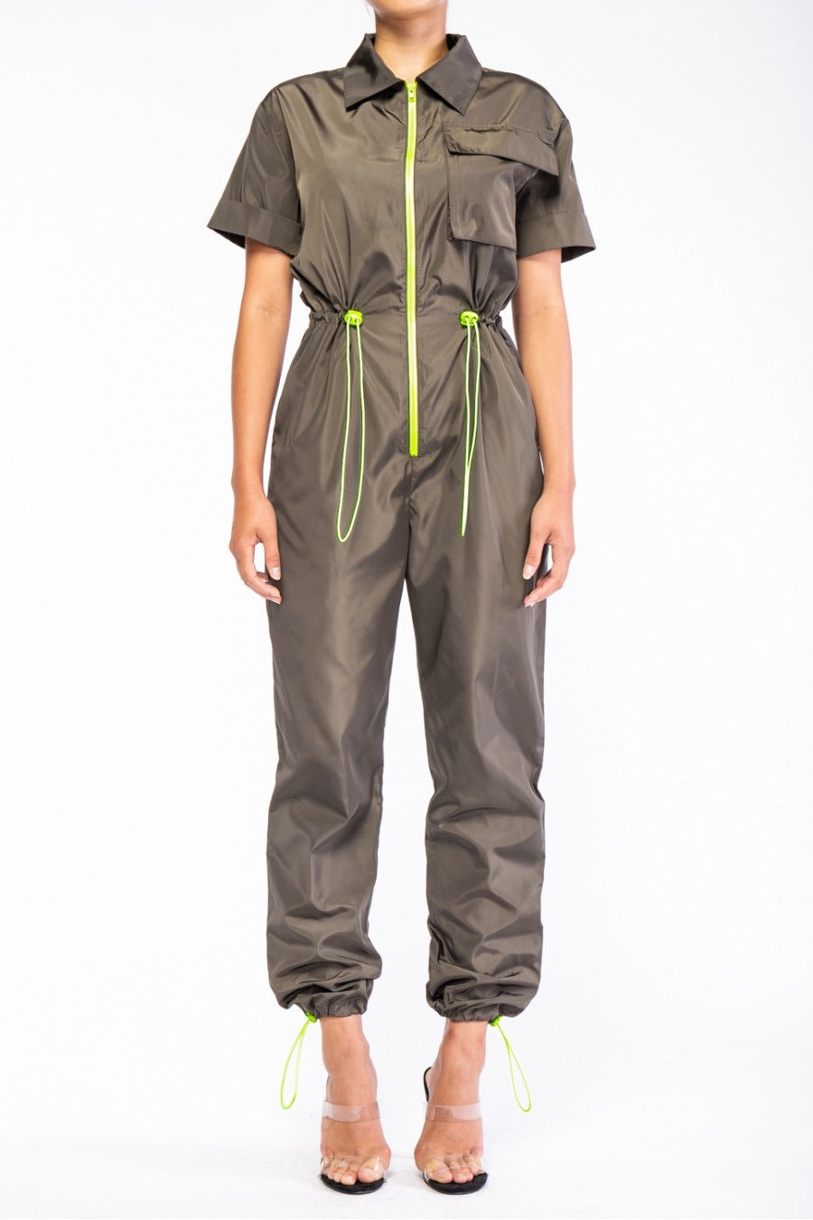 Get In Line Utility Jumpsuit