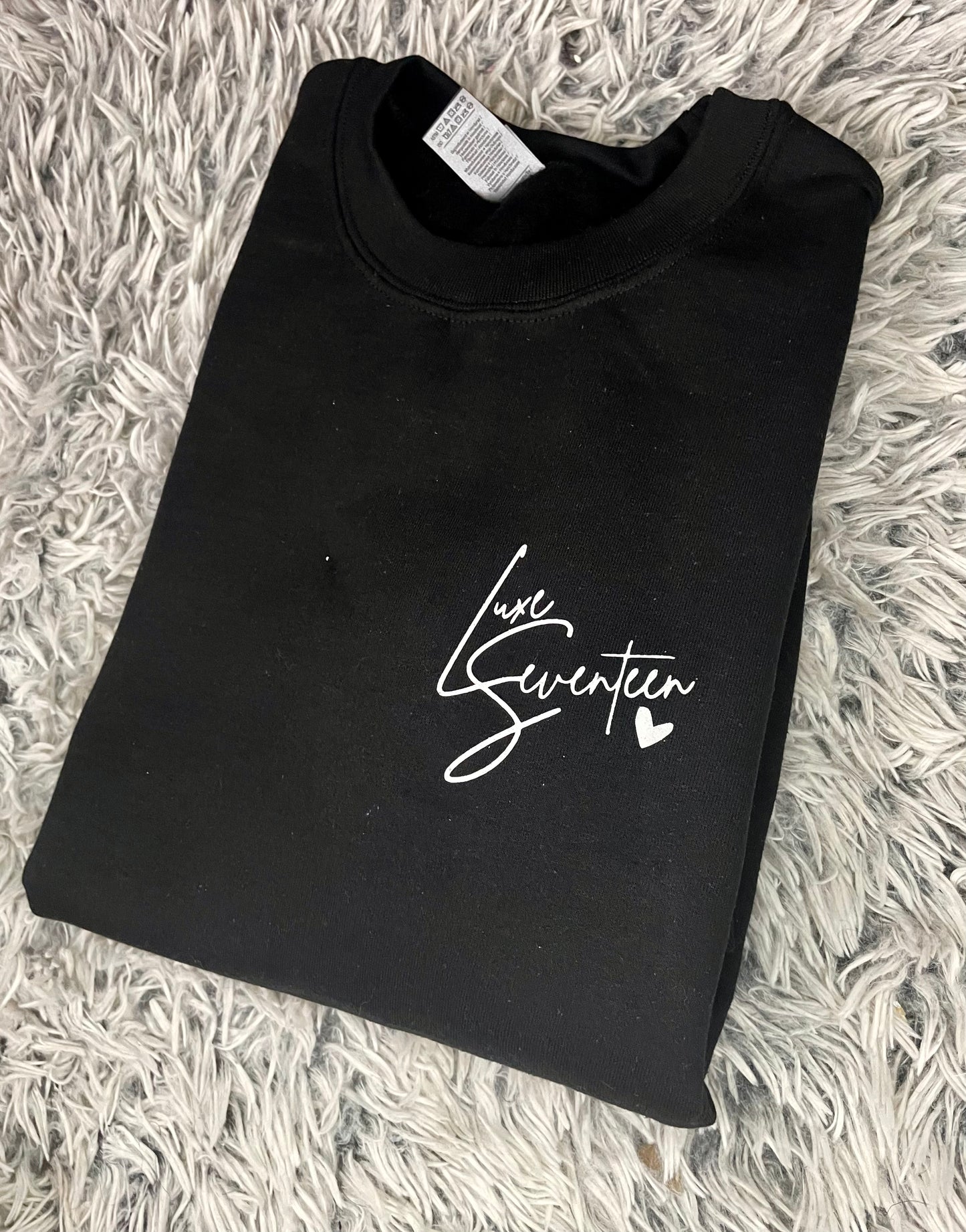 Luxe Seventeen Logo Sweatshirt