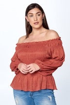 Forever Fierce Off Shoulder Top
