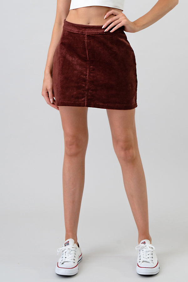 Charmed Corduroy Skirt