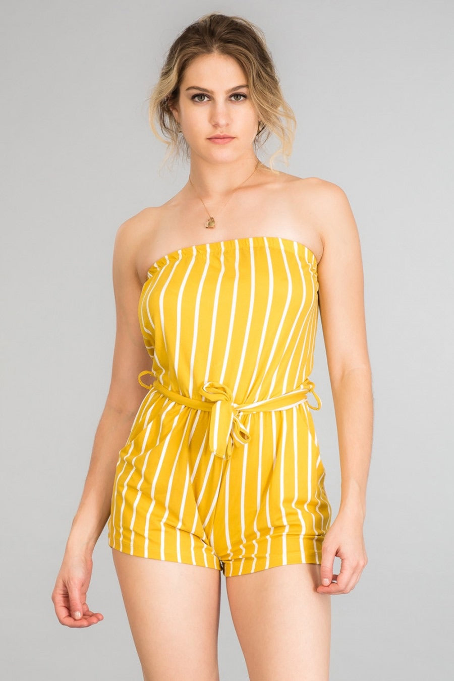 Fineapple Striped Romper