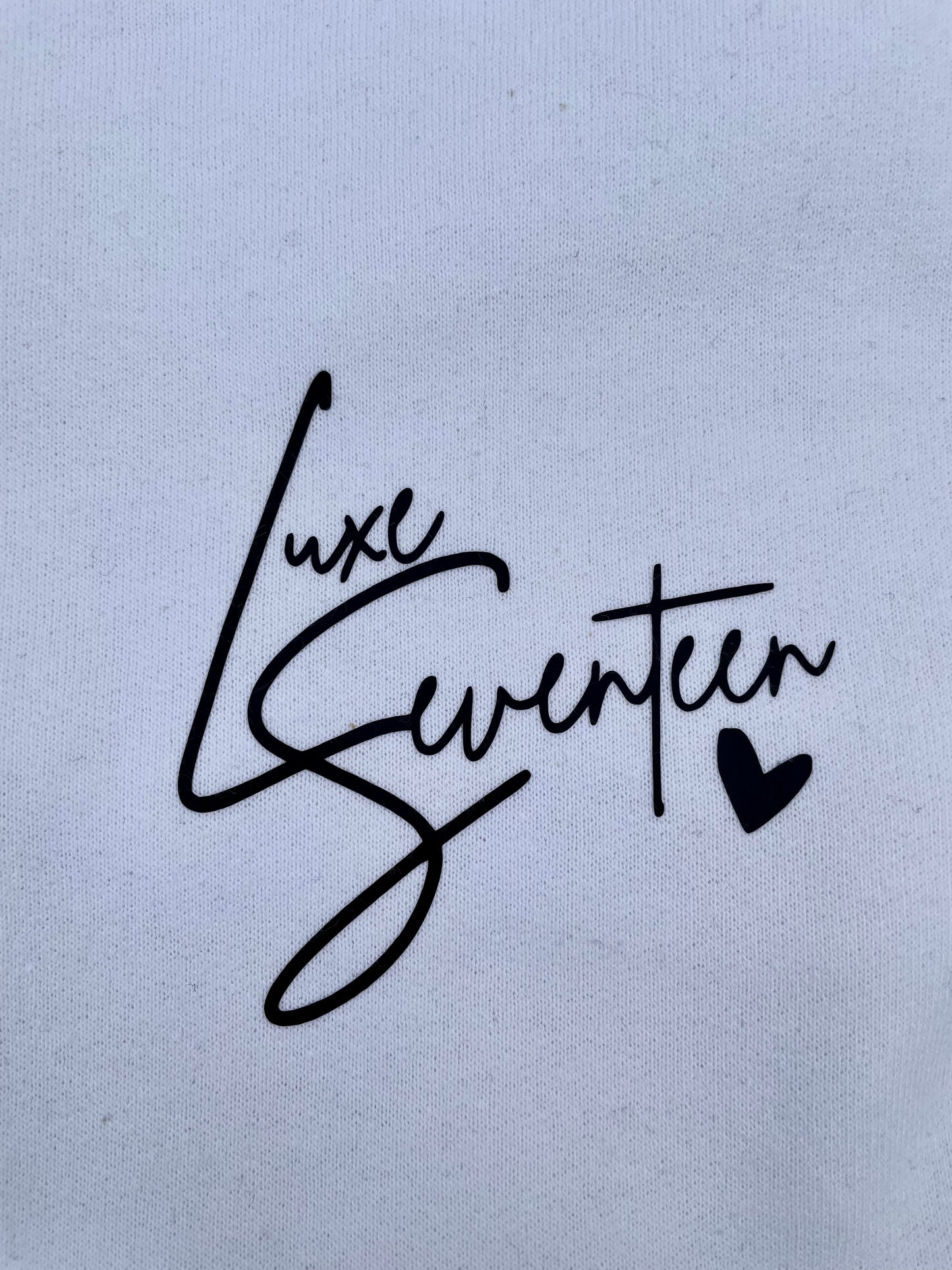 Luxe Seventeen Logo Sweatshirt